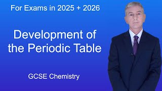 GCSE Chemistry Revision quotDevelopment of the Periodic Tablequot [upl. by Ecienaj]