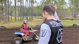 Bostwick Creek MX Three wheelers amateur class Moto 2 round 2 ssvmx 111024 [upl. by Fabian]