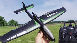 VolantexRC Ranger 600 Stunt Four Channel RC Plane Flight Test Review [upl. by Ibloc]