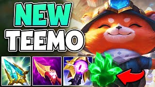 THERES A NEW TEEMO BUILD DESTROYING TOP LANE START ABUSING THIS NOW [upl. by Edrahc113]