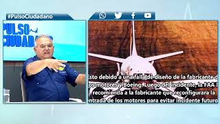 PulsoCiudadano  El piloto salvadoreño Carlos Dárdano recordó el vuelo 110 de TACA [upl. by Elfont]