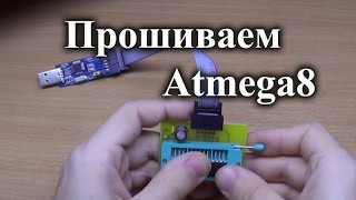 Обзор USBASP программатора и как прошить Atmega8 [upl. by Corine194]