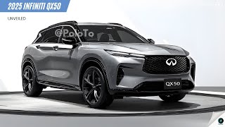 2025 Infiniti QX50 Revealed  Great premium SUV with maximum efficiency [upl. by Hollie]