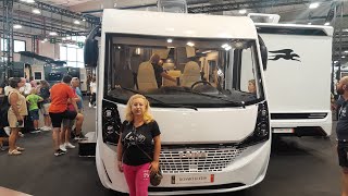 Laika KOSMO H 1319  Novità 2024  Motorhome  letti gemelli  Gruppo Hymer  Salone del camper 2023 [upl. by Htederem298]