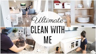 ULTIMATE CLEAN WITH ME 2018  EXTREME CLEANING MOTIVATION  ALL DAY CLEAN WITH ME [upl. by Tresa]