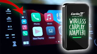 Enable WIRELESS CarPlay with CarLinKit 20 2nd Gen Dongle Adapter  10th Gen Honda Accord Tested [upl. by Ahsienel]