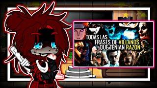 😈•Los Villanos De Godzilla Reaccionan Frases De Villanos Que Tenían Toda La Razón•🖤Gacha Club [upl. by Heber]