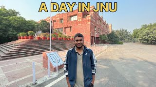 A DAY IN JNU  JNU CAMPUS TOUR  NIGHT LIFE IN JNU  JNU HOSTEL LIFE  JNU POLITICS  JNU ELECTION [upl. by Tiena341]