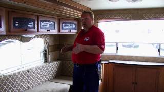 RV Repair  How to Replace RV Dining Furniture [upl. by Acissehc]