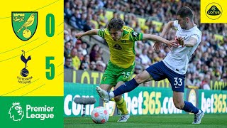 HIGHLIGHTS  Norwich City 05 Tottenham Hotspur [upl. by Akemit336]