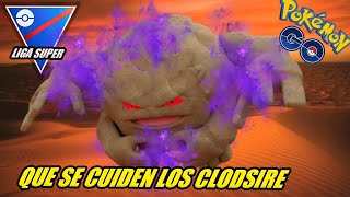 HUMILLANDO A LOS CLODSIRE con EL BUFF de GRAVELER SHADOW en LIGA SUPER  GBL  Pokémon Go PvP [upl. by Sarnoff]