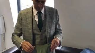 How to Fold a Waistcoat [upl. by Wilek]