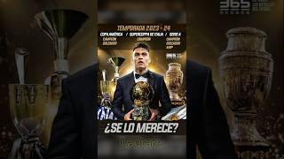 MERECE LAUTARO MARTINEZ EL BALÓN de ORO MÁS QUE VINICIUS JR [upl. by Atinuj810]