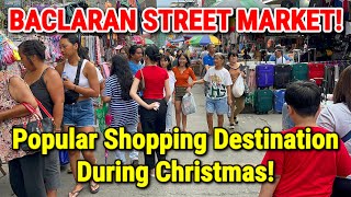 BACLARAN STREET MARKET  Bargain Shopping  Christmas 2023 in Metro Manila Philippines [upl. by Aliam148]