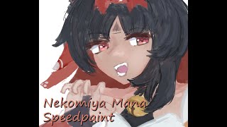 Zenless Zone Zero  Nekomiya Mana Speedpaint [upl. by Mendy]