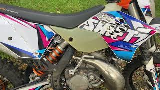 Finally fixed KTM Exc 200 enduro 2 stroke Clutch amp carb issues… [upl. by Srini]