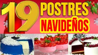 TOP 19 POSTRES NAVIDEÑOS FACILES para NEGOCIOS RENTABLES DESDE CASA y AMISTADES en esta NAVIDAD [upl. by Cedric]