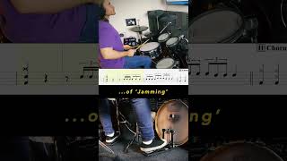 Jamming  Bob Marley  Drum Cover wSheet Music  drums bobmarley jamming reggae [upl. by Maclay]