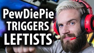 PewDiePies Ben Shapiro Collab Triggers Leftists [upl. by Eatnoled]