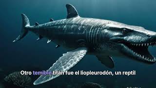 Monstruos Marinos Prehistóricos  Megalodón datoscuriosos viralvideo [upl. by Anoid]