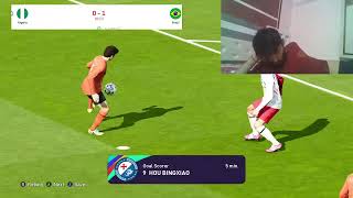 🔴EN VIVO Nigeria vs Brasil  Juegos Olímpicos 2024 Fútbol femenino pes 2021 game play [upl. by Bale]