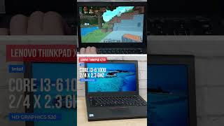 Lenovo ThinkPad X270 intel core i3 6100U minecraft photoshop shorts [upl. by Tlevesoor]