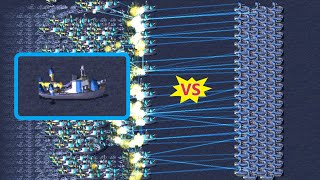 Destroyer vs Prism Tank  Same Cost  Red Alert 2 [upl. by Odlopoel8]