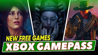 10 MUST Play New Games FREE On xbox Game Pass [upl. by Lluj]