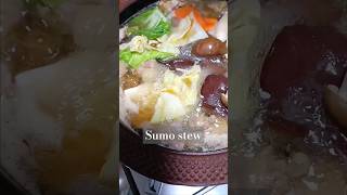 Sumo stew Chanko nabe japanese food japanesefood japan tokyo stew japanese japanfood [upl. by Sisto]