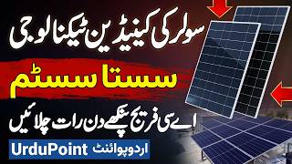 Canadian Bifacial Dual Cell Solar Panel Market Mein Aa Gaye  Ghar Ke Liye Sasta Solar Package [upl. by Greta]