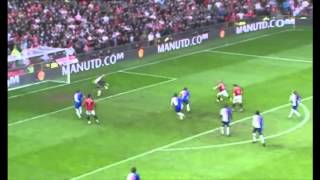 Paul Scholes goal vs Blackburn 31032007 [upl. by Kessler]