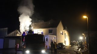 Hückelhoven Hilfarth  Feuer im Wohnhaus [upl. by Inimak]