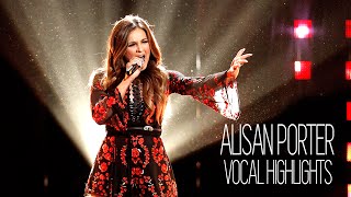 Vocal Highlights on The Voice Alisan Porter E3  B5 [upl. by Nertie]