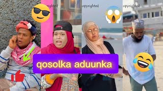 somali tiktok qosolka aduunka video cusub miiran video qosol badan somali 😱🤣🥱💙 [upl. by Euf]