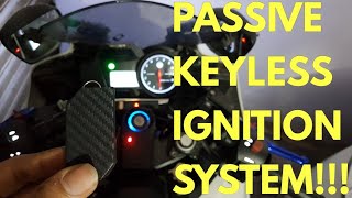 Yamaha r15 PASSIVE KEYLESS IGNITION SYSTEM  For R15 V2  By OFiK  2019 [upl. by Navlys]