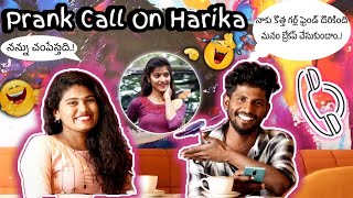 PRANK CALL ON HARIKA 😂  Telugu Prank  Pranks in Telugu  telugu pranks latest videos  TeaGilasa [upl. by Phelgon]