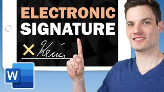 🖋 How to Add Signature in Word [upl. by Treblihp]