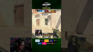 UNBELIEVABLE 1v3 Clutch – cptkurtka023 Wins the Round cs2 eslcs clutch 1v3 katowice2024 [upl. by Dremann]