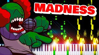 Madness from Friday Night Funkin Tricky Mod  Impossible Piano Remix [upl. by Leff318]