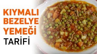 Kıymalı Bezelye Yemeği Nasıl Yapılır  Bezelye Yemeği Tarifi [upl. by Maloney]