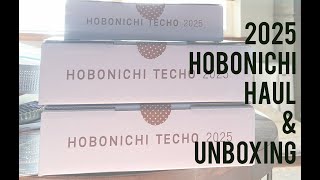 2025 Hobonichi Haul 💕 Hobonichi Unboxing [upl. by Griffis]