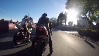 2016 Isle of Man Superbike Classic TT onboard Rob North Trident T150 [upl. by Eanahc474]