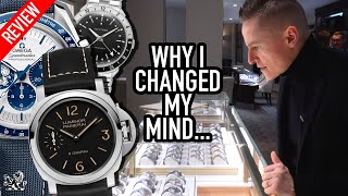 Why I Changed My Mind About Omega Speedmasters Panerai amp Accutron Astronaut  My Moyer Watch Event [upl. by Sullecram438]