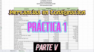 PRÁCTICA 1  MERCANCÍAS EN CONSIGNACIÓN  PARTE 5 [upl. by Rintoul233]