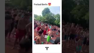 Freibad Berlin foryou fyp viralvideo shorts youtubeshorts tiktok instagram [upl. by Imerej]