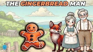 The Gingerbread Man  Story For Kids  Fairy Tales  PHONICS  Learn English By Reading Stories [upl. by Rafaelita]