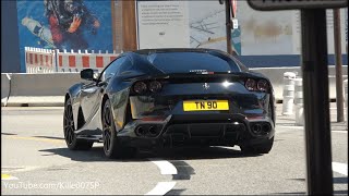 Straight Pipe Novitec Ferrari 812 Superfast sounds 1080p [upl. by Weinstock403]