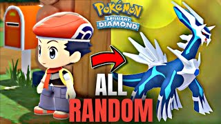 Playing Pokemon BRILLIANT Diamond BUT Its EXTREME RANDOMIZER 🔥 1 [upl. by Janella]