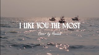 Ponchet  I Like You The Most FeatVARINZ  Hannah Cover [upl. by Lillis]