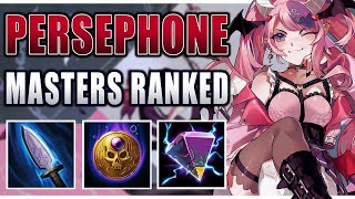 WHAT 1000 HOURS OF PERSEPHONE LOOKS LIKE  Smite Persephone Masters Ranked Gameplay [upl. by Egdirdle]